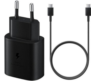 ORYGINALNA SZYBKA ŁADOWARKA SAMSUNG USB-C + kabel POWER DELIVERY GRATIS