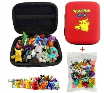 24 ШТ. ФИГУРКИ ПОКЕМОН ПИКАЧУ + КОРОБКА