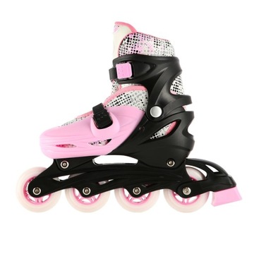 Роликовые коньки 4в1, роликовые коньки для отдыха с регулировкой для девочек