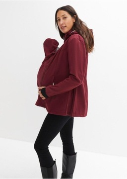 KURTKA CIĄŻOWA Z WSTAWKĄ NIEMOWLĘCĄ BONPRIX 50