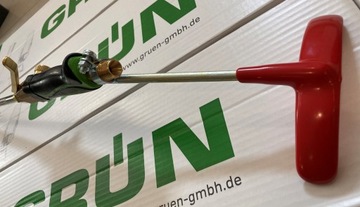 Горелка GRUN St 65/800 с опорой на кровельном кронштейне