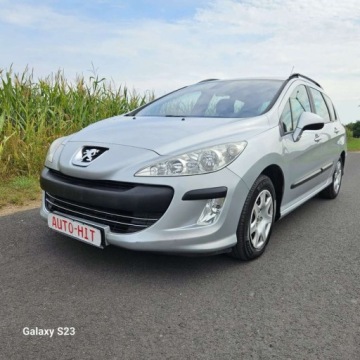 Peugeot 308 I Hatchback 5d 1.6 VTi 120KM 2009 Peugeot 308 Klmiatronic Gwarancja Vip 1.6 Benzyna 120KM