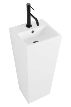 Отдельностоящая керамическая раковина KAMILA WHITE