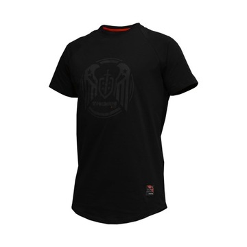 T-SHIRT THORN FIT WINGS BLACK roz S siłownia