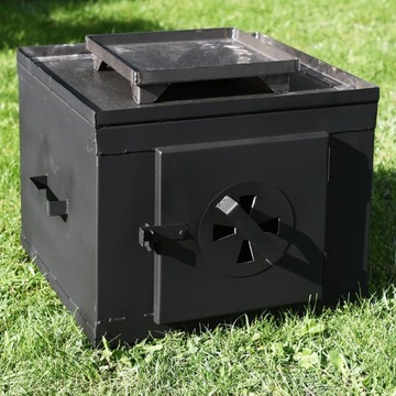 ДОМАШНЯЯ ДЕРЕВЯННАЯ САДОВАЯ КОПИЛКА С ПРЯМОЙ ПЕЧЬЮ ПАНКОРНИК