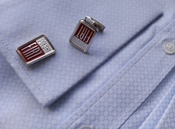 Spinki do mankietów koszul Karty do Gry Cztery Asy