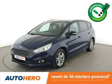 Ford S-Max II Van 2.0 TDCi 150KM 2018 Ford S-Max 7 os. automat navi klima auto grzane