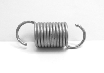 Напряженная пружина D = 2,2 * dz = 20 * l = 52 - 2 шт.