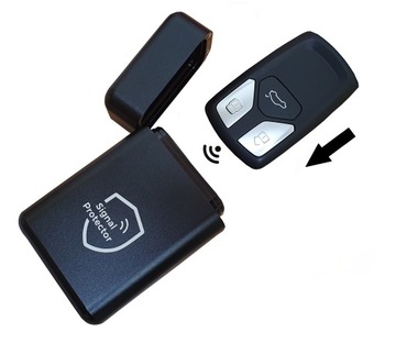 АЛЮМИНИЕВЫЙ КОРПУС БЕСКЛЮЧЕВОЙ КЛЮЧ КЛЕТКА ФАРАДЕЯ ЗАЩИТА СИГНАЛА БЛОКИРОВКА ВОЛН