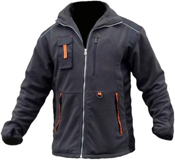 Gruby i ciepły POLAR kurtka bluza EMERTON r: XXL