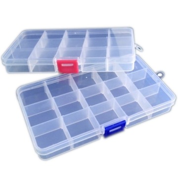 Organizer 15 przegródek 175x100x22mm - pojemnik