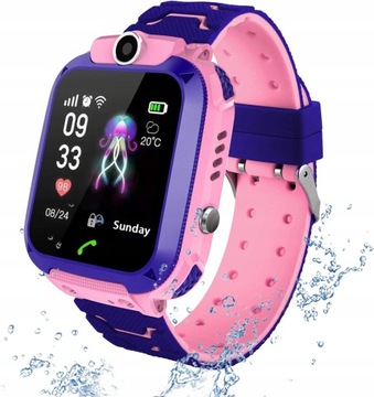 SMARTWATCH DLA DZIECI WODOODPORNY IP67 SIM Q12
