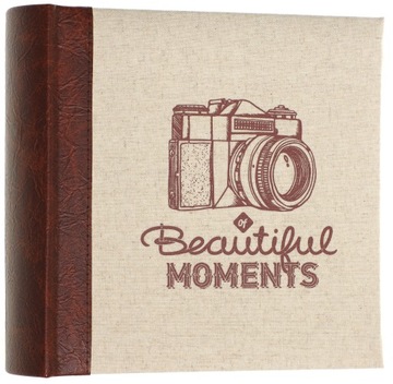 НАКЛЕЕННЫЙ ФОТОАЛЬБОМ 200 ФОТОГРАФИЙ 10Х15 СШИТ