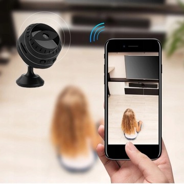 МИНИ WIFI БЕСПРОВОДНАЯ СКРЫТАЯ КАМЕРА НОЧНОГО ВИДЕНИЯ