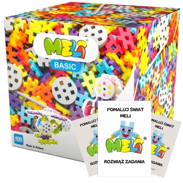 MELI BASIC ВАФЕЛЬНЫЙ КОНСТРУКТОР БЛОКИ 400 el 5+