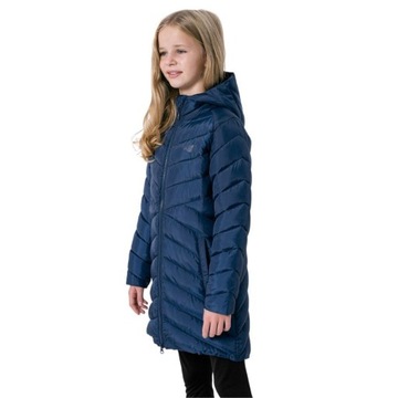 КУРТКА ДЛЯ ДЕВОЧЕК 4F ЗИМНЯЯ ПАЛЬТО НА ПУХЕ ПАРКА
