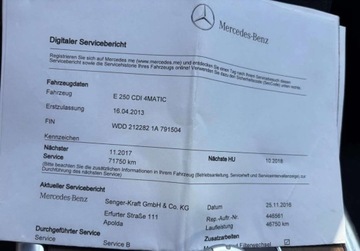 Mercedes Klasa E W212 Kombi Facelifting 250 CDI 204KM 2013 Mercedes-Benz Klasa E 2.2D 205KM 4x4 xenon led zadbany zarejestrowany 2.1, zdjęcie 30