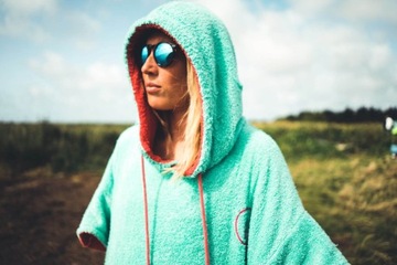 Бамбуковое пончо Wave Hawaii - Dos - M