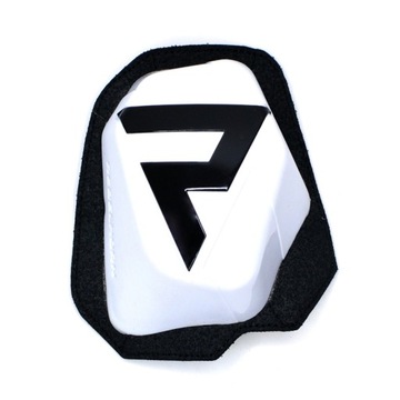 SLIDERY KOLAN REBELHORN (NA RZEPY) WHITE/BLACK (OS)