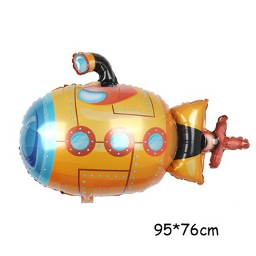 Globo de película de aluminio con temática de dibujos animados para niños,