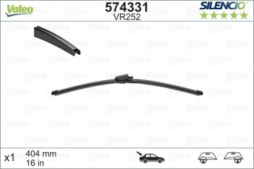 PIÓRO WYCIERACZKI 405MM TYŁ SILENCIO XTR VAL574331
