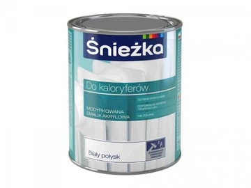 ŚNIEŻKA FARBA DO GRZEJNIKÓW KALORYFERÓW 0,75l