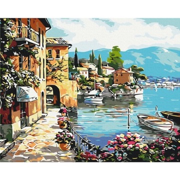 Zestaw malowanie po numerach 40x50cm Wakacje