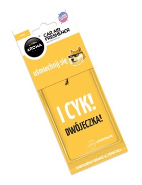 Zapach Samochodowy I CYK! DWÓJECZKA! Aroma Wanilia