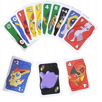 Карточная игра UNO Pokemon 112 семейная