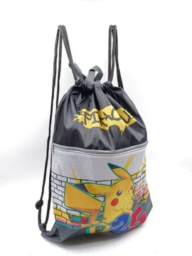 POKEMON PIKACHU worek na buty plecak 2 kieszenie