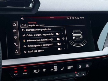 Audi A3 8Y 2024 Audi S3 Limousine 333KM Matrix Panorama Head-up Elektryczne fotele, zdjęcie 28