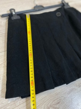 Wełniana plisowana spódnica New Look r. M 38