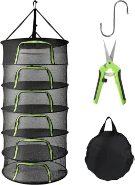 СЕТКА ДЛЯ СУШКИ ТРАВ, 6-СЛОЙНАЯ СУШИЛКА ДЛЯ ТРАВ, ДЛЯ СУШИЛКИ РАСТЕНИЙ