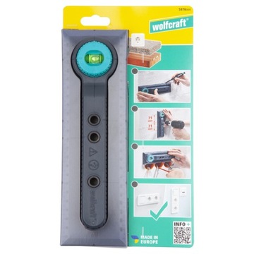 ШАБЛОН ДЛЯ СВЕРЛЕНИЯ WOLFCRAFT «ЭЛЕКТРО» 5976000