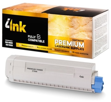 Toner Do Oki C610 C610N C610DN Cyan