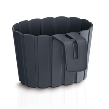 ЦВЕТОЧНЫЙ ГОРШОК ДЛЯ БАЛЮСТРАДЫ БАЛКОНА ЦВЕТОЧНЫЙ ГОРШОК 13см