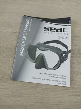 Маска для дайвинга SEAC Raptor Очки OUTLET