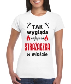 KOSZULKA STRAŻACZKA STRAŻ POŻARNA na PREZENT