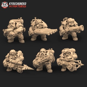 Sky dwarf Thunderers 32mm KO