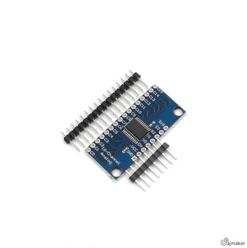 Moduł z 16- kanałowym multiplekserem 74HC4067