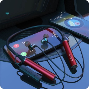 БЕСПРОВОДНЫЕ СПОРТИВНЫЕ НАУШНИКИ BLUETOOTH + КАРТА ПАМЯТИ