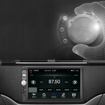 7-ДЮЙМОВАЯ МУЛЬТИМЕДИЙНАЯ СТАНЦИЯ ДЛЯ АВТОМОБИЛЬНОГО РАДИО CARPLAY MP5 Bluetooth PL МЕНЮ