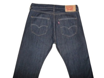 Spodnie dżinsy LEVIS 501 W34/L30=45,5/105cm jeansy