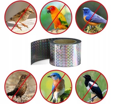 ЛЕНТА ДЛЯ ОТПУСКАНИЯ ПТИЦ ОТПУСКАТЕЛЬ ПТИЦ 50 м КЛЕЙК