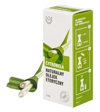 Naturalny olejek eteryczny CYTRONELA 10ml