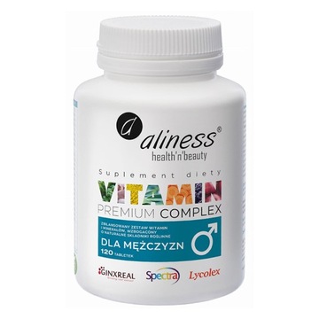 ALINESS Premium Vitamin Complex dla mężczyzn 120t