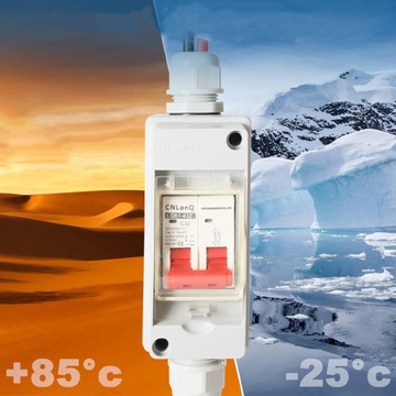 РАЗЪЕДИНИТЕЛЬ СОЛНЕЧНОЙ ПАНЕЛИ PV РАСПРЕДЕЛИТЕЛЬНАЯ КОРОБКА ВОДОНЕПРОНИЦАЕМАЯ 32А 500В