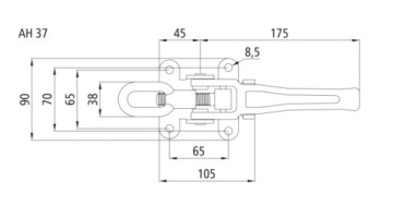 ЗАМОК БОКОВОГО КРАНА, ЭКСЦЕНТРИЧЕСКОЕ БОКОВОЕ ЗАКРЫТИЕ