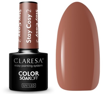 CLARESA LAKIER HYBRYDOWY UV/LED STAY COSY 2 - 5G