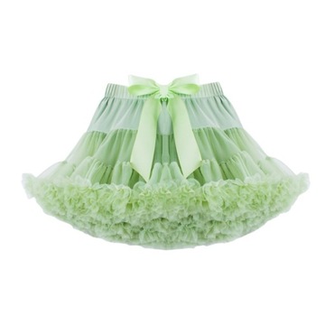TUTU MEGA PUSZYSTA PETTISKIRT SPÓDNICZKA ZIELONY